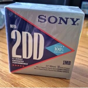 Sony 2DD Floppy Disks